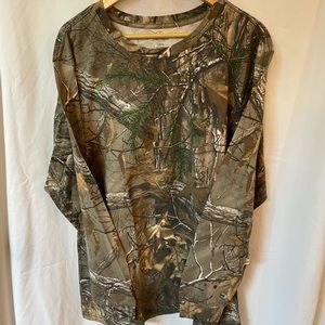 Red head camo long sleeve shirt